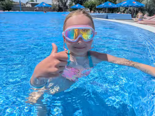 CubClear Kids Swim Goggles - No-Tears, Anti-Fog
